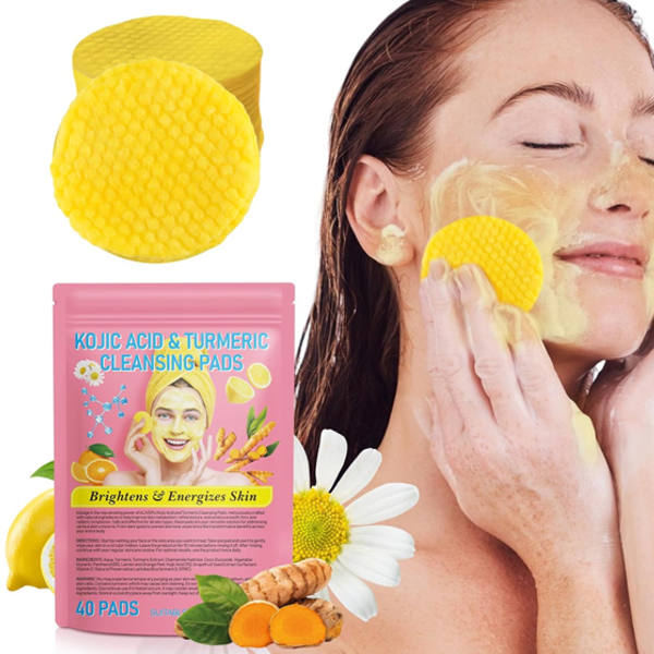 Kojic Acid Turmeric Cleansing Pads
